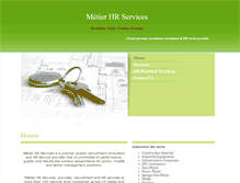 Tablet Screenshot of metierjobs.com